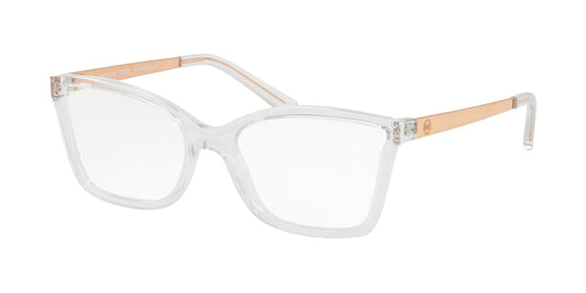 Michael Kors CARACAS MK4058 Rectangle Eyeglasses  3050-CLEAR 54-17-135 - Color Map clear