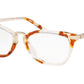Michael Kors ISLA VERDE MK4066 Pillow Eyeglasses  3776-DB126.18 CRYSTAL TORT 52-18-140 - Color Map havana