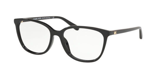 Michael Kors SANTA CLARA MK4067U Square Eyeglasses  3005-BLACK 55-16-140 - Color Map black