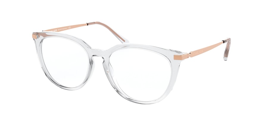 Michael Kors QUINTANA MK4074 Square Eyeglasses  3050-CLEAR 51-16-140 - Color Map clear