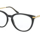 Michael Kors QUINTANA MK4074 Square Eyeglasses  3332-DARK GREY TRANSPARENT 51-16-140 - Color Map grey