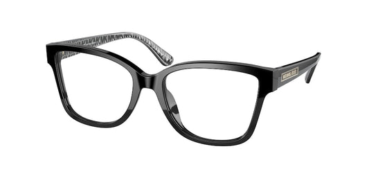 Michael Kors ORLANDO MK4082 Square Eyeglasses  3005-BLACK 54-17-140 - Color Map black