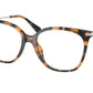 Michael Kors BUDAPEST MK4084U Square Eyeglasses  3006-DARK TORTOISE 54-16-140 - Color Map havana