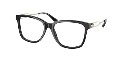 Michael Kors SITKA MK4088 Square Eyeglasses  3005-BLACK 53-16-140 - Color Map black