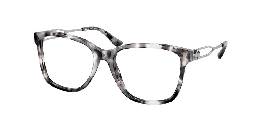 Michael Kors SITKA MK4088 Square Eyeglasses  3707-GREY TORTOISE 53-16-140 - Color Map grey