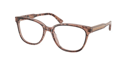 Michael Kors MARTINIQUE MK4090F Rectangle Eyeglasses  3251-PINK TORTOISE/DUSTY ROSE TRANS 56-16-145 - Color Map pink