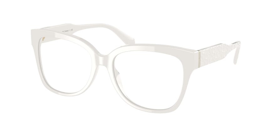 Michael Kors PALAWAN MK4091 Square Eyeglasses  3100-OPTIC WHITE 54-16-140 - Color Map white