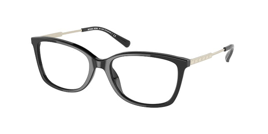 Michael Kors PAMPLONA MK4092 Rectangle Eyeglasses  3005-BLACK 54-17-140 - Color Map black