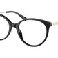 Michael Kors PALAU MK4093 Round Eyeglasses  3005-BLACK 52-17-140 - Color Map black