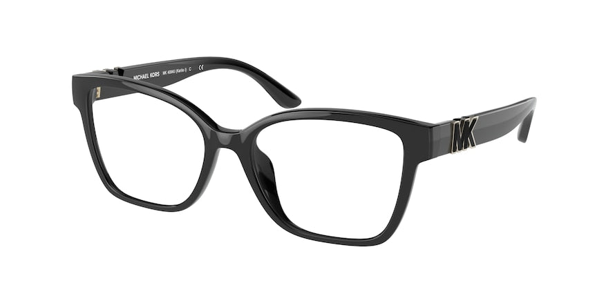 Michael Kors KARLIE I MK4094U Square Eyeglasses  3005-BLACK 53-16-140 - Color Map black