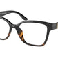 Michael Kors KARLIE I MK4094U Square Eyeglasses  3912-BLACK/DARK TORTOISE 53-16-140 - Color Map multi