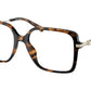 Michael Kors DOLONNE MK4095U Square Eyeglasses  3006-DARK TORTOISE 53-17-140 - Color Map havana
