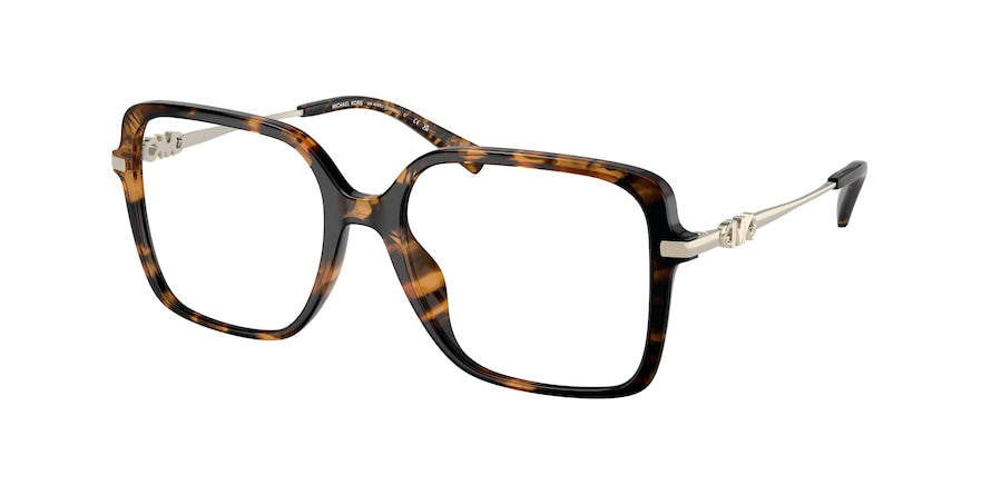 Michael Kors DOLONNE MK4095U Square Eyeglasses  3006-DARK TORTOISE 53-17-140 - Color Map havana