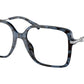 Michael Kors DOLONNE MK4095U Square Eyeglasses  3333-BLUE TORTOISE 53-17-140 - Color Map blue