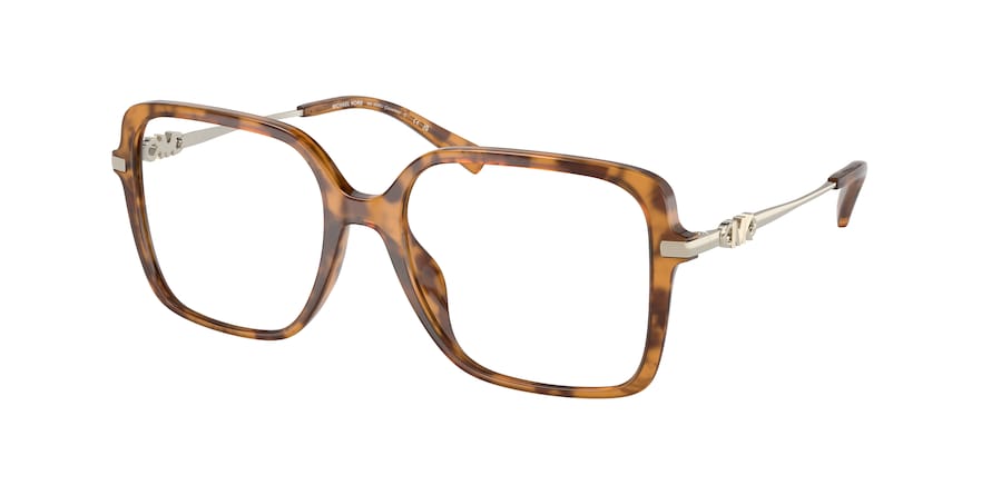 Michael Kors DOLONNE MK4095U Square Eyeglasses  3915-MARIGOLD TORTOISE 53-17-140 - Color Map yellow