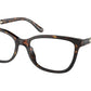 Michael Kors GREVE MK4097 Rectangle Eyeglasses  3006-DARK TORTOISE 54-16-140 - Color Map havana