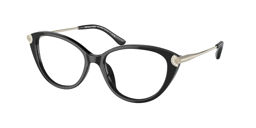 Michael Kors SAVOIE MK4098BU Cat Eye Eyeglasses  3005-BLACK 53-16-140 - Color Map black