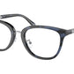 Michael Kors INNSBRUCK MK4099 Square Eyeglasses  3333-BLUE TORTOISE 52-19-140 - Color Map blue