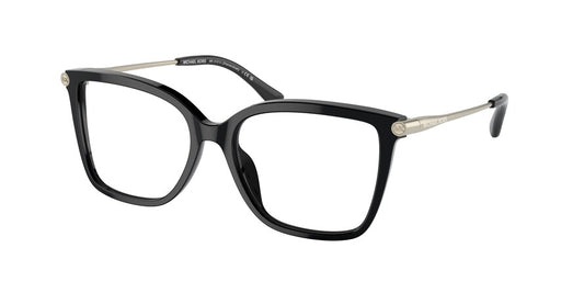 Michael Kors SHENANDOAH MK4101U Square Eyeglasses  3005-BLACK 53-16-140 - Color Map black