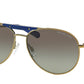 Michael Kors ZANZIBAR MK5001 Pilot Sunglasses  100411-GOLD-TONE 58-14-135 - Color Map gold