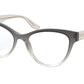 Miu Miu CORE COLLECTION MU01TV Square Eyeglasses  05I1O1-GREY GRADIENT 53-18-140 - Color Map grey