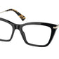 Miu Miu MU01UV Cat Eye Eyeglasses  1AB1O1-BLACK 53-16-140 - Color Map black