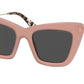 Miu Miu MU01WS Cat Eye Sunglasses  06X5S0-OPAL PINK 50-20-140 - Color Map pink