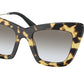 Miu Miu MU01WS Cat Eye Sunglasses  7S00A7-HAVANA LIGHT 50-20-140 - Color Map havana
