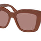 Miu Miu MU04WS Square Sunglasses  07X06P-BORDEAUX OPAL 53-18-140 - Color Map bordeaux