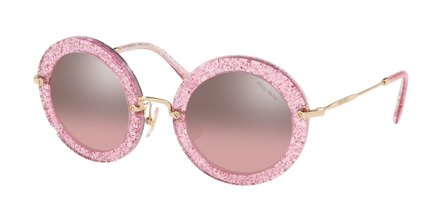 Miu Miu MU 13NS SPECIAL PROJECT Round Sunglasses For Women – Lensntrends