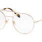 Miu Miu CORE COLLECTION MU51RV Phantos Eyeglasses  1611O1-PALE GOLD/IVORY 52-20-140 - Color Map ivory