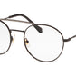 Miu Miu CORE COLLECTION MU51RV Phantos Eyeglasses  1621O1-BLACK 52-20-140 - Color Map black