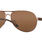 Oakley FEEDBACK OO4079 Pilot Sunglasses  407931-ROSE GOLD 59-13-135 - Color Map gold