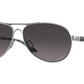 Oakley FEEDBACK OO4079 Pilot Sunglasses  407940-POLISHED CHROME 59-13-135 - Color Map silver