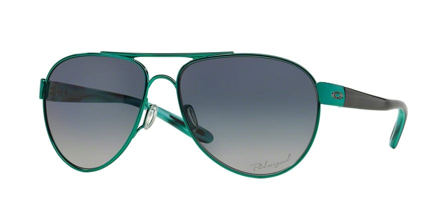 Oakley DISCLOSURE OO4110 Pilot Sunglasses  411006-PEACOCK 58-14-133 - Color Map green
