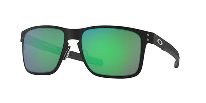 Oakley HOLBROOK METAL OO4123 Square Sunglasses  412304-MATTE BLACK 55-18-132 - Color Map black