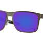 Oakley HOLBROOK METAL OO4123 Square Sunglasses  412319-GUNMETAL 55-18-132 - Color Map silver