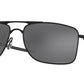 Oakley GAUGE 8 OO4124 Rectangle Sunglasses  412402-MATTE BLACK 62-17-136 - Color Map black