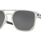 Oakley LATCH ALPHA OO4128 Round Sunglasses  412801-SILVER 53-19-142 - Color Map silver