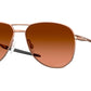Oakley CONTRAIL OO4147 Pilot Sunglasses  414705-SATIN ROSE GOLD 57-14-144 - Color Map gold