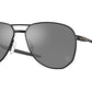 Oakley CONTRAIL OO4147 Pilot Sunglasses  414707-SATIN BLACK 57-14-144 - Color Map black