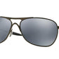 Oakley TITANIUM CROSSHAIR OO6014 Pilot Sunglasses