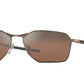 Oakley SAVITAR OO6047 Rectangle Sunglasses  604702-SATIN TOAST 58-16-138 - Color Map brown