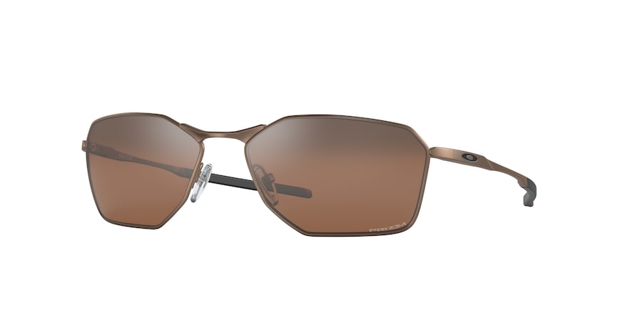 Oakley SAVITAR OO6047 Rectangle Sunglasses  604702-SATIN TOAST 58-16-138 - Color Map brown