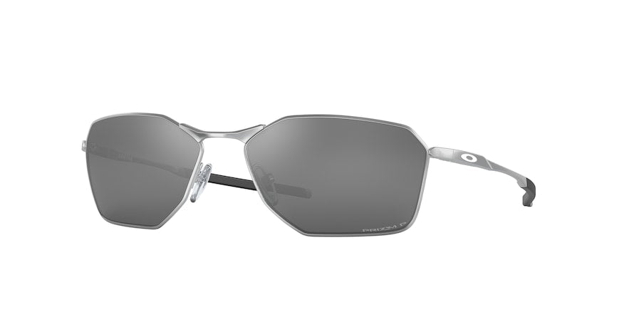 Oakley SAVITAR OO6047 Rectangle Sunglasses  604703-SATIN CHROME 58-16-138 - Color Map silver