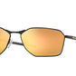 Oakley SAVITAR OO6047 Rectangle Sunglasses  604704-SATIN BLACK 58-16-138 - Color Map black
