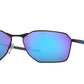 Oakley SAVITAR OO6047 Rectangle Sunglasses  604705-SATIN BLACK 58-16-138 - Color Map black