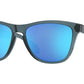 Oakley FROGSKINS OO9013 Square Sunglasses  9013F6-CRYSTAL BLACK 55-17-139 - Color Map black