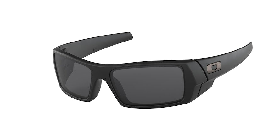 Oakley GASCAN OO9014 Rectangle Sunglasses  03-473-MATTE BLACK 61-15-128 - Color Map black