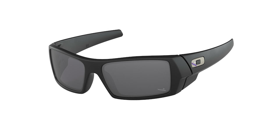 Oakley GASCAN OO9014 Rectangle Sunglasses  901427-MATTE BLACK 60-15-128 - Color Map black